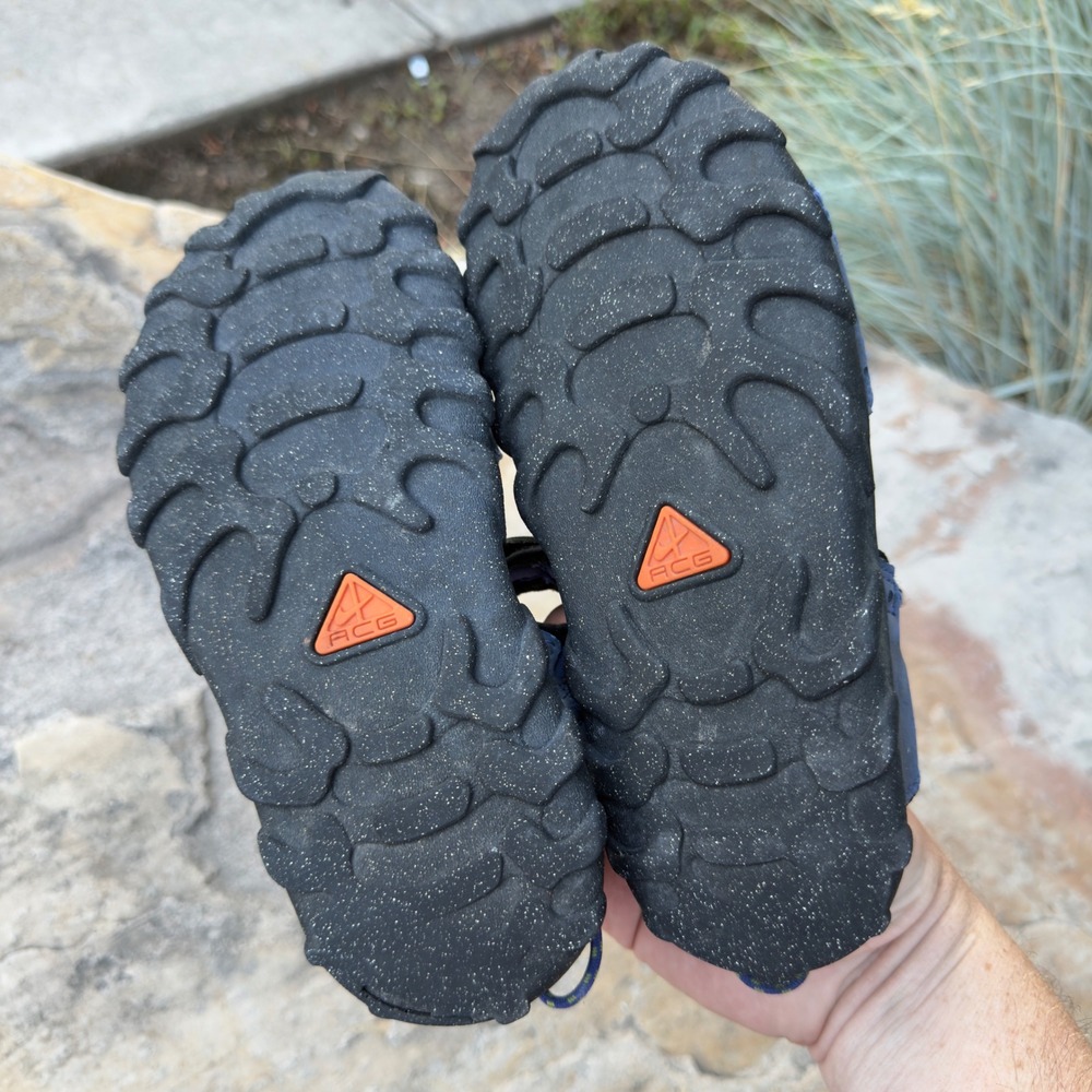 Nike ACG Sport Sandals Kids Size 4Y Blue Vintage Hiking Outdoor Strappy - Picture 10 of 10